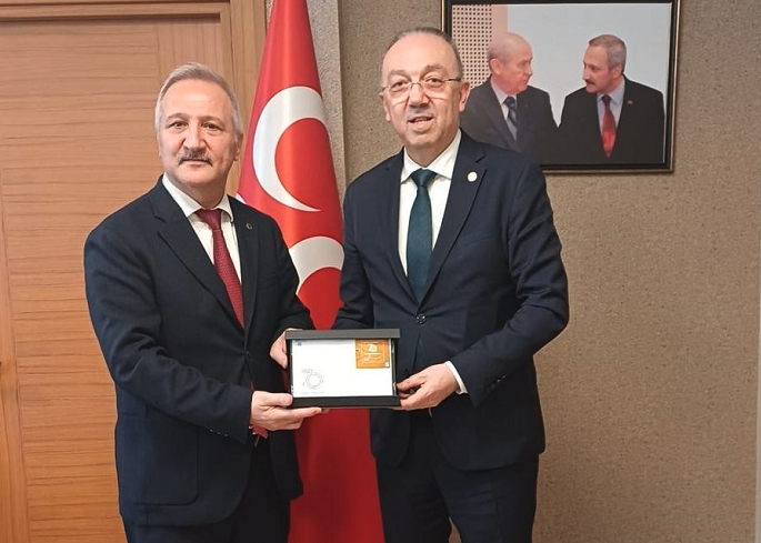 Milliyetçi Hareket Partisi Sağlıktan ve Meslek Odalarından Sorumlu Genel Başkan Yardımcılarına Gerçekleştirilen Ziyaret