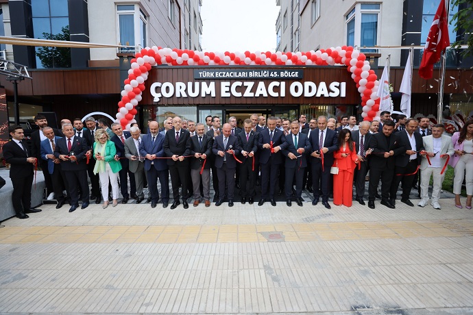 Çorum Eczacı Odası Yeni Hizmet Binası Açılış Töreni
