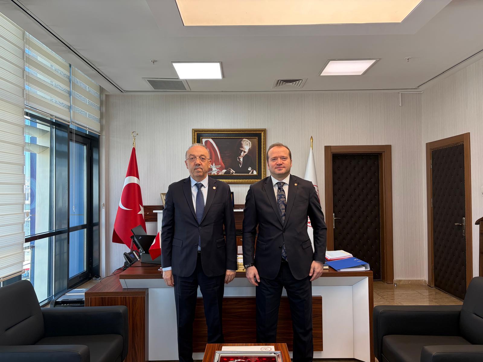 T.C. Adalet Bakanlığı Ceza ve Tevkifevleri Genel Müdür Yardımcısı Azmi Çağatay Bilgin ile Görüşme Gerçekleştirildi