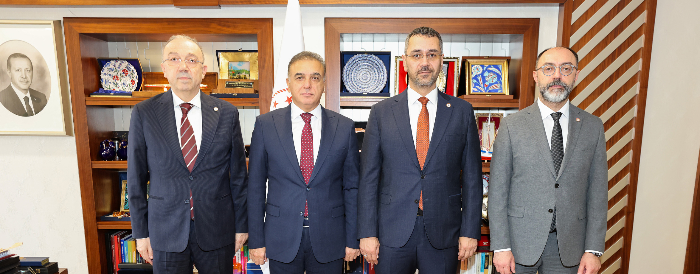 T.C. Hazine ve Maliye Bakan Yardımcısı Sayın Dr. İsmail İlhan Hatipoğlu’nu Ziyaret