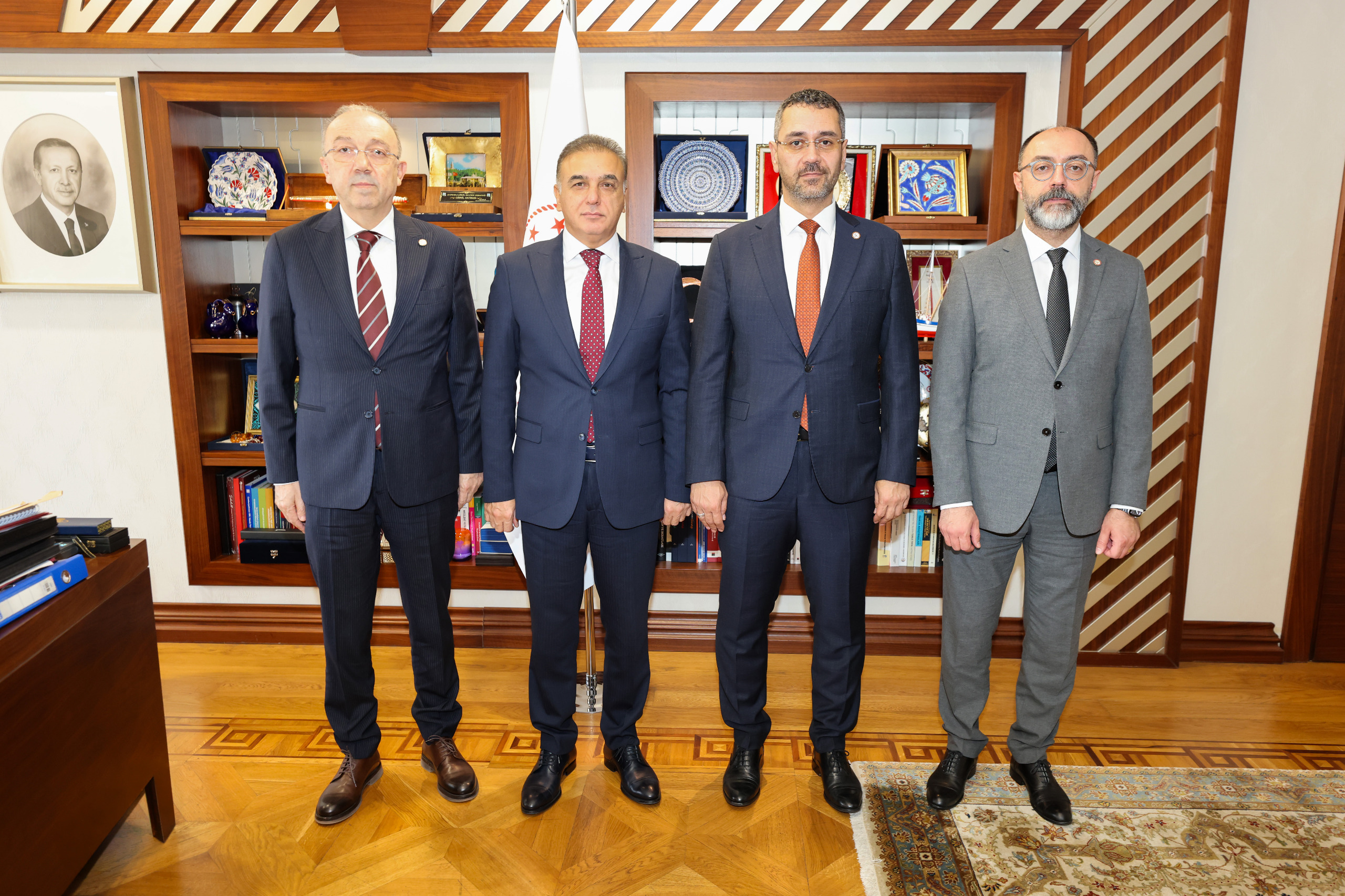 T.C. Hazine ve Maliye Bakan Yardımcısı Sayın Dr. İsmail İlhan Hatipoğlu’nu Ziyaret